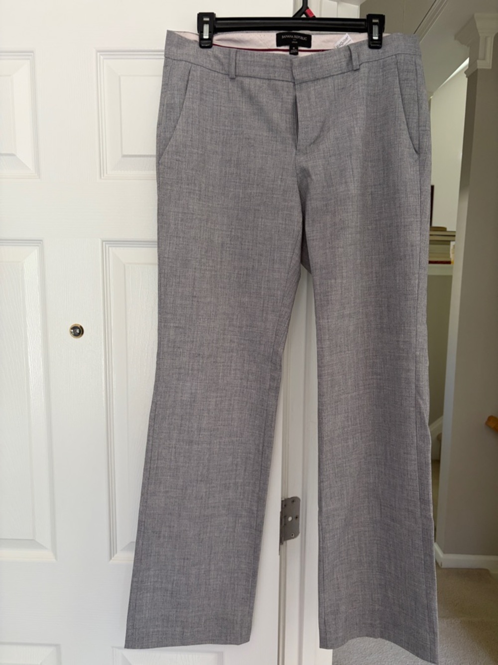 Banana Republic Light Gray Tailored Dress Pants